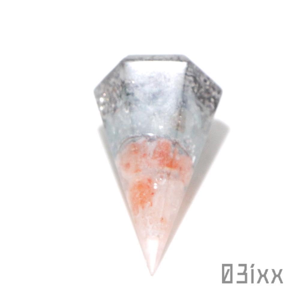 Amazon.co.jp: 盛塩 オルゴナイト 六角錐 ミニ アクアマリン 藍玉 3月